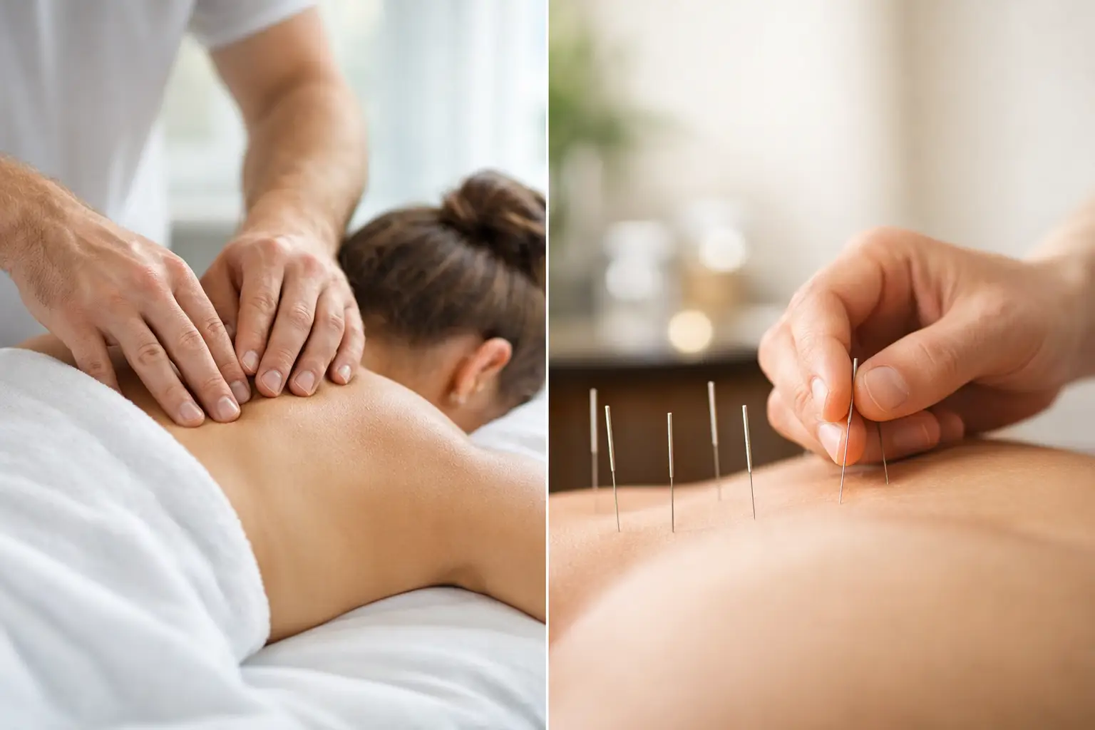 Microfisioterapia versus acupuntura são diferentes?