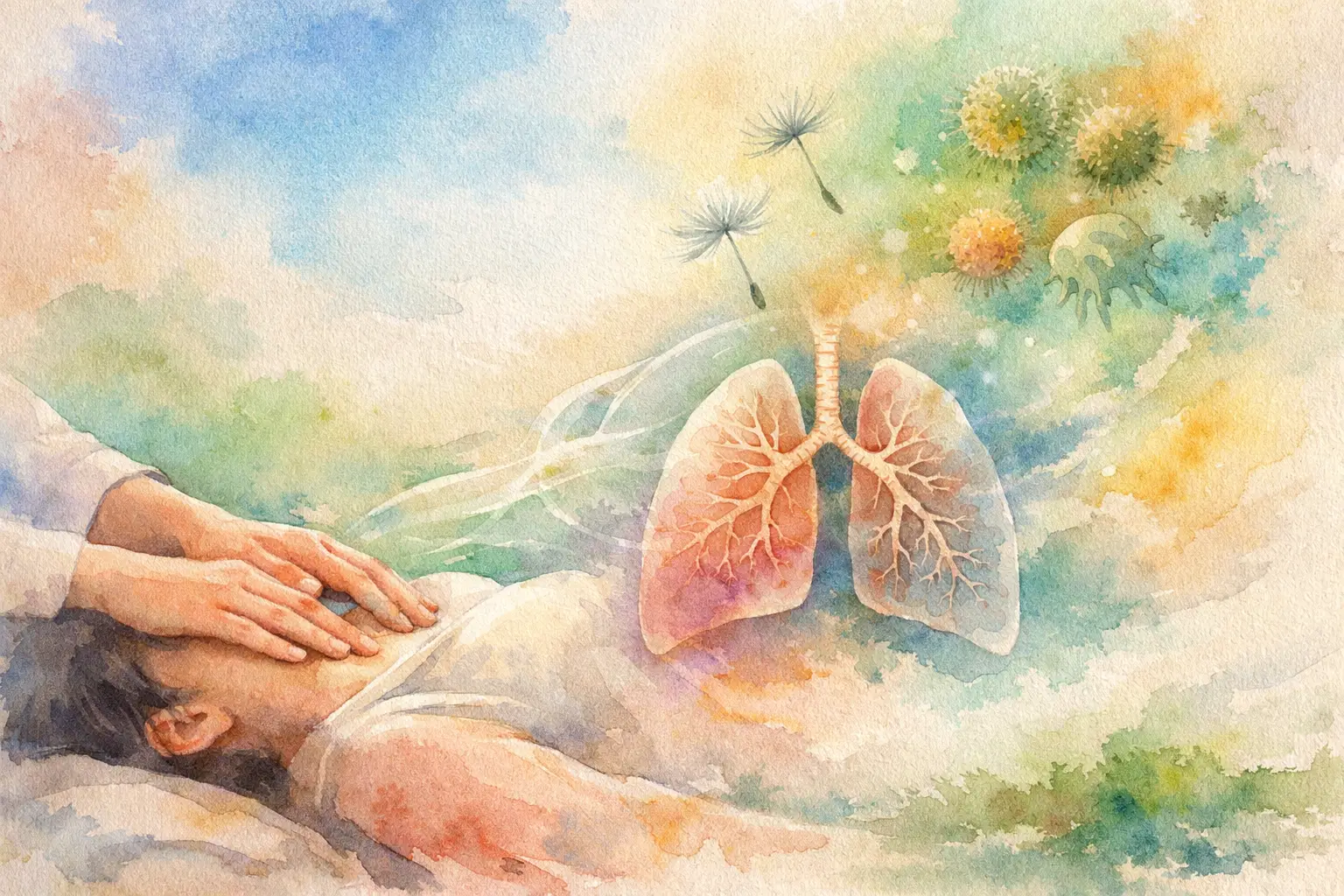 Microfisioterapia ajuda alergias respiratórias?